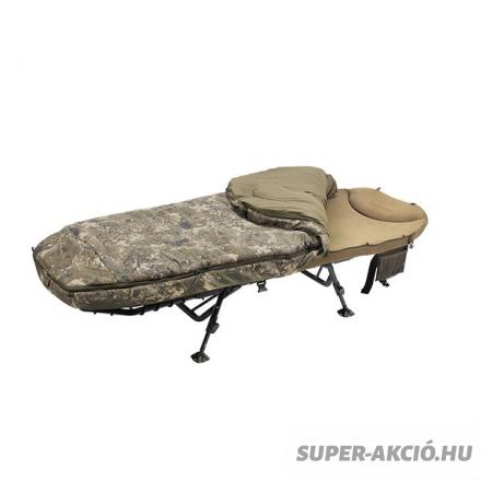 Nash Indulgence MF60 Horgász Ágy 191x75x25cm + 5 Évszakos Teljes Alvó Redszer 3
