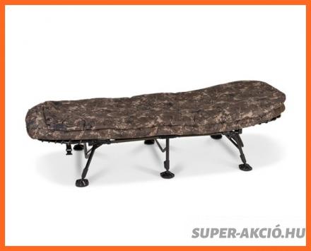 Nash Indulgence MF60 Horgász Ágy 200x77x43cm + 4 Évszakos Teljes Alvó Redszer