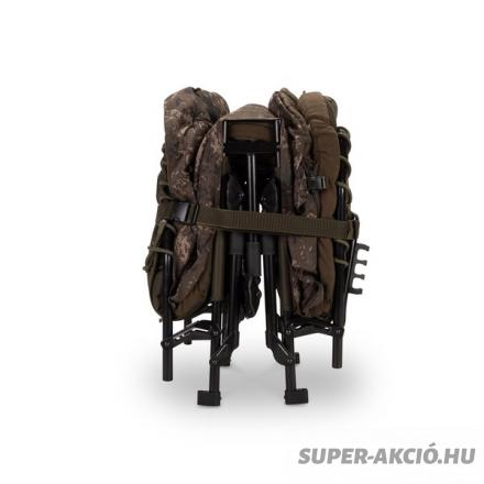 Nash Indulgence MF60 Horgász Ágy 200x77x43cm + 4 Évszakos Teljes Alvó Redszer 3
