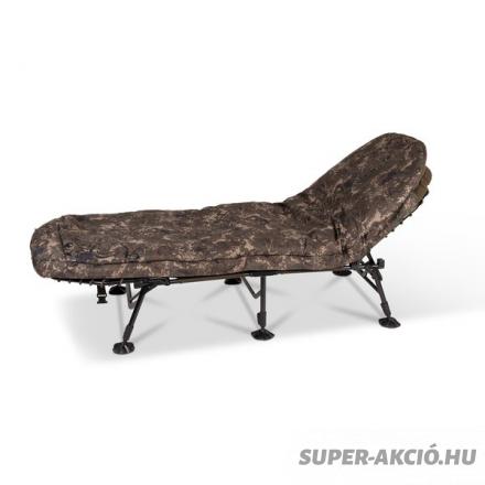 Nash Indulgence MF60 Horgász Ágy 200x77x43cm + 4 Évszakos Teljes Alvó Redszer 6