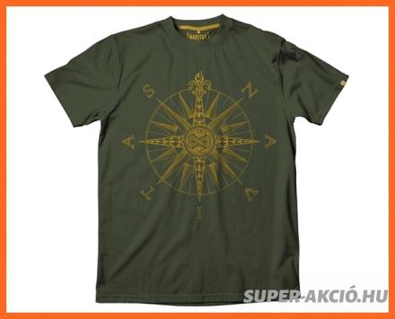 Navitas Direction Tee Green Zöld Horgász Póló Xxl