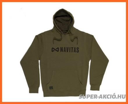 Navitas Core Hoody Kapucnis Horgász Pulóver Zöld S