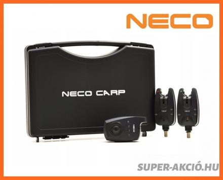 Neco Fishing Carp H102 Fekete Színű Elektromos Kapásjelző 2+1