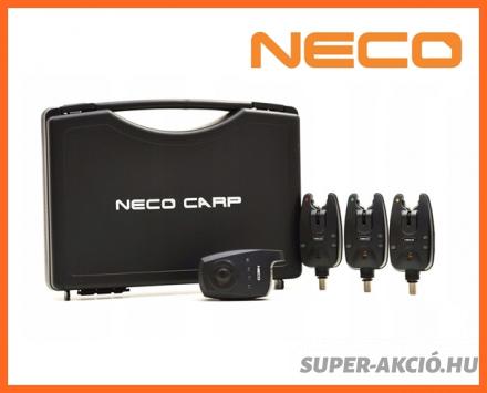 Neco Fishing Carp H103 Fekete Színű Elektromos Kapásjelző 3+1