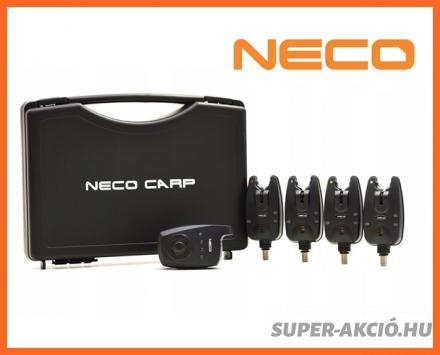 Neco Fishing Carp H104 Fekete Színű Elektromos Kapásjelző 4+1