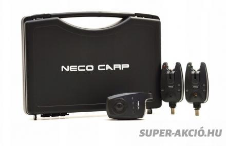 Neco Fishing Carp H102 Fekete Színű Elektromos Kapásjelző 2+1 2