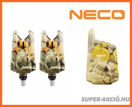 Neco Fishing Carp C102 Terep Színű Elektromos Kapásjelző 2+1