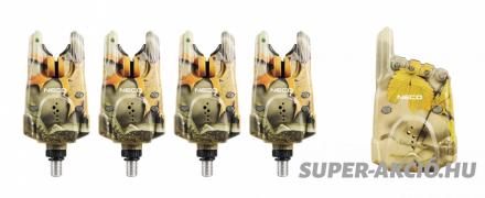 Neco Fishing Carp C103 Terep Színű Elektromos Kapásjelző 4+1 2