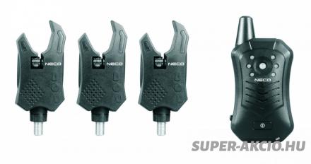 Neco Fishing Carp D103 Szürke Színű Elektromos Kapásjelző 3+1 2