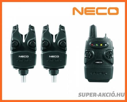 Neco Fishing Carp G102 Fekete Színű Elektromos Kapásjelző 2+1