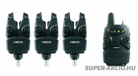 Neco Fishing Carp G103 Fekete Színű Elektromos Kapásjelző 3+1 2