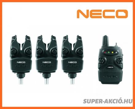 Neco Fishing Carp G103 Fekete Színű Elektromos Kapásjelző 3+1