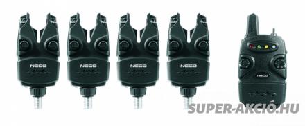 Neco Fishing Carp G104 Fekete Színű Elektromos Kapásjelző 4+1