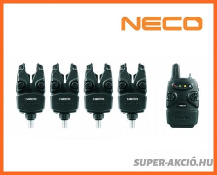 Neco Fishing Carp G104 Fekete Színű Elektromos Kapásjelző 4+1