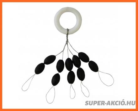Nevis Black Stopper 8x5mm 10db/csomag