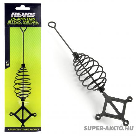 Nevis Busafa Fémből Horgász Etetőkosárral 20cm 1db/csomag 2