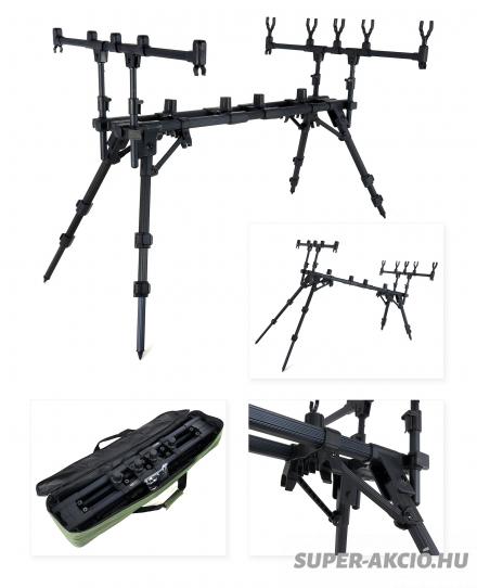 Nevis Deluxe 5 Botos Verseny Horgász Rod Pod 2