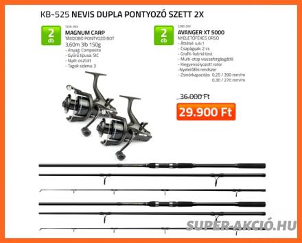 Nevis Dupla Pontyozó Horgász Szett