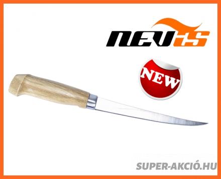 Nevis Fanyelű Filéző Horgász Kés 22cm