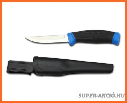 Nevis 21cm Horgász Kés Tokkal Kék 