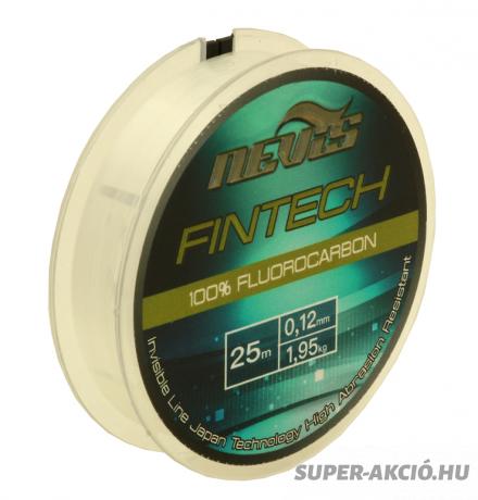 Nevis Fintech Fluorocarbon 25m 0,22mm Horgász Előkezsinór 2