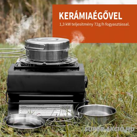 Nevis Sátor Fűzés És Gázfőző Egyben Horgász Kiegészítő 4