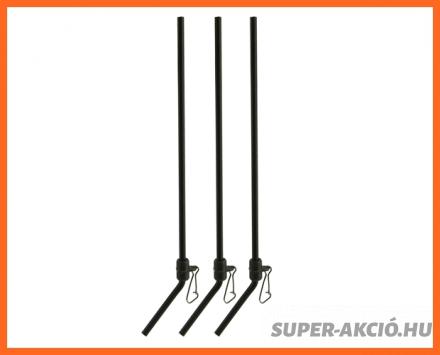 Nevis Gubancgátló Cső Karabinerrel Fekete 30cm 3db/csomag