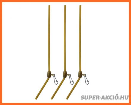 Nevis Gubancgátló Cső Karabinerrel Barna 30cm 3db/csomag