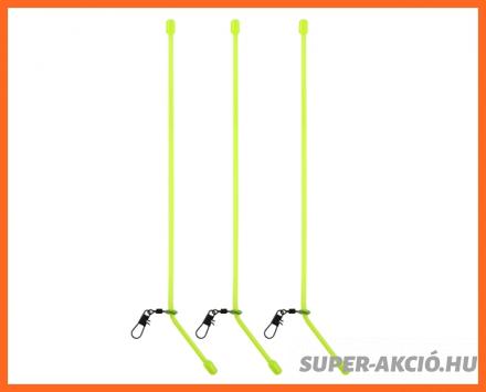 Nevis Gubancgátló Cső Karabinerrel Sárga 20cm 3db/csomag