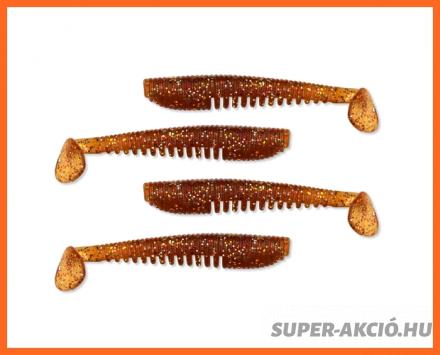 Nevis Impulse Shad 10cm 4db Horgász Műcsalik Barna