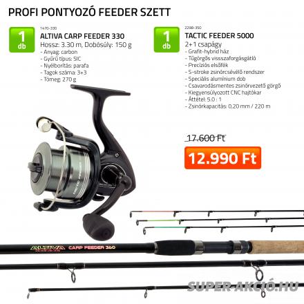 Nevis KB491 Tactic Nehéz Feeder, Akciós Horgász Szett 2