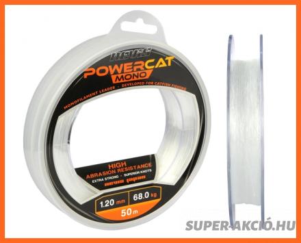 Nevis Power Cat Monofil Harcsázó Előkezsinór 50m 1.20mm 68Kg