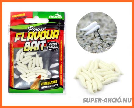 Nevis Power Maggot Csonti Fehér Színű Kagylós Ízű Lebegő Csali