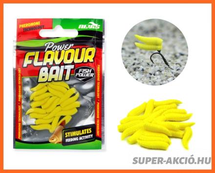 Nevis Power Maggot Csonti Sárga Színű Vaníliás Ízű Lebegő Csali