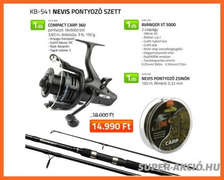 Nevis Profi Pontyozó Horgász Szett