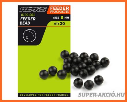 Nevis Puha Gumigyöngy Ütköző 6mm 20db/csomag