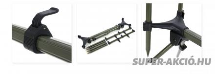Nevis Supreme 3 Botos Horgász Rod Pod 4