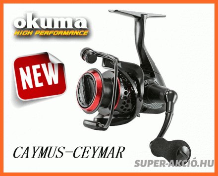 Okuma Caymus Ceymar 55-ös 7+1 Csapágyas Pergető Orsók