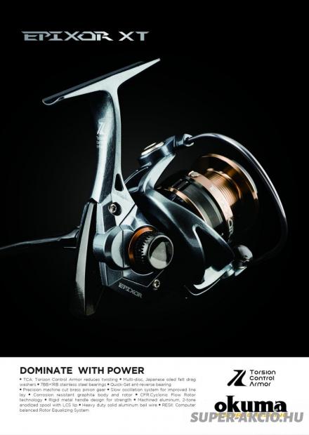 Okuma Epixor Xt 7+1 Csapágyas 40-es Match Orsó 4