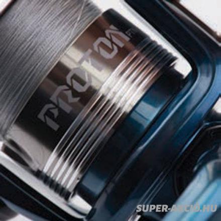 Okuma Proton 40-es Pergető Horgászorsó Fonott Zsinórral Töltve 4