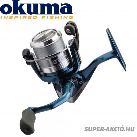 Okuma Proton 40-es Pergető Horgászorsó Fonott Zsinórral Töltve 2