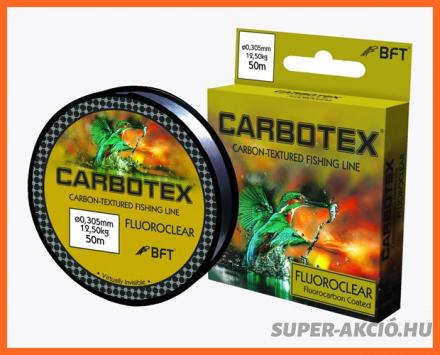 Carbotex Fluoroclear Hybrid Német 250 Méteres 0,505mm, Zsinór