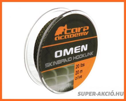 Carp Academy Omen Skinbraid Bevonatos 25Lbs Olive, Előkezsinór