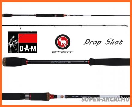 Dam Efzett Pro Drop Shot 2,1 m 7-28 gr, Pergető Horgászbot