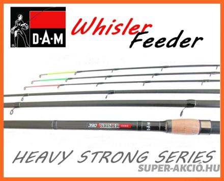 Dam Whisler Heavy Nehéz 3,9m 150gr, Feeder Botok