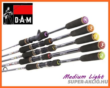 Dam Effzett Yagi 2,1 m 7-28 gr Medium Light, Pergető Botok