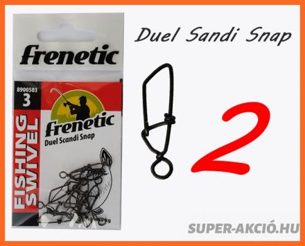 Frenetic Duel Sandi Snap Gyors Kapocs 10db 2-es 8900502