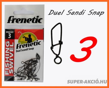Frenetic Duel Sandi Snap Gyors Kapocs 10db 3-as 8900503