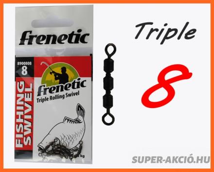 Frenetic Triple Rolling Swiwel Hármas Forgók 7db 8-as 890808