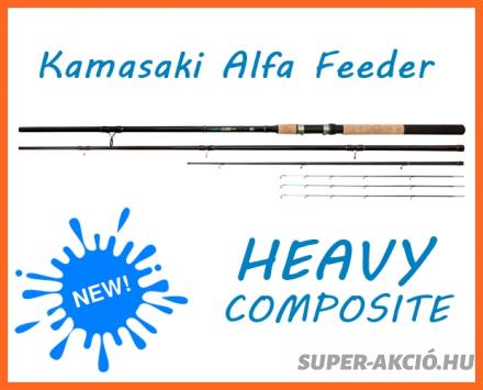 Kamasaki Alfa Nehéz Heavy 3.9m 120gr, Feeder Bot